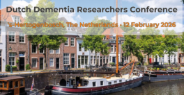 Dutch Dementia Researchers Conference, in Den Bosch, the Netherlands